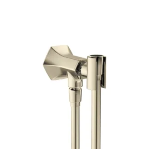 Hansgrohe Locarno Handshower Holder with Outlet in Polished Nickel