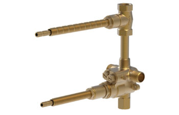 Phylrich 1/2" Mini Thermostatic Valve with Volume Control 1-116