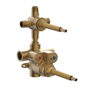Phylrich 3/4″ Thermostatic Valve with 3 Way Diverter 1-137