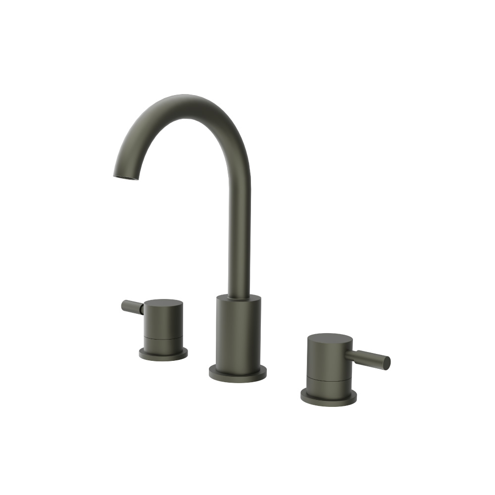 Isenberg Three Hole 8" Widespread Two Handle Bathroom Faucet In Brushed Nickel - Image 20