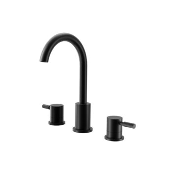 Isenberg Three Hole 8" Widespread Two Handle Bathroom Faucet In Brushed Nickel - Image 9