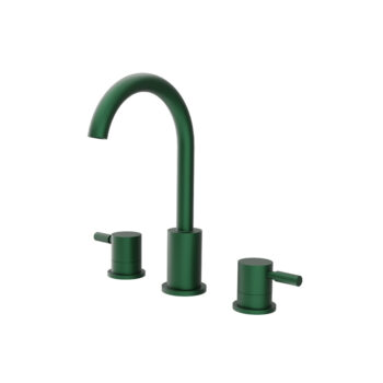 Isenberg Three Hole 8" Widespread Two Handle Bathroom Faucet In Brushed Nickel - Image 11