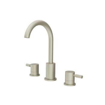 Isenberg Three Hole 8" Widespread Two Handle Bathroom Faucet In Brushed Nickel - Image 14