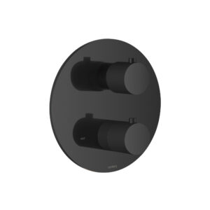 Isenberg Trim For Thermostatic Valve In Matte Black