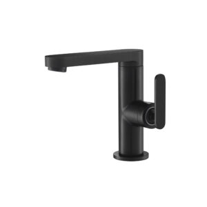 Isenberg Single Hole Bathroom Faucet In Matte Black