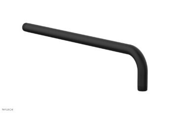 Phylrich 90 Angle 16" Shower Arm 11023 - Matte Black