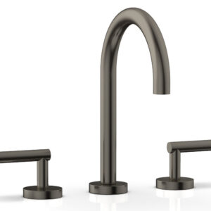 Phylrich TRANSITION – Widespread Faucet – High Spout, Lever Handles 120-02 – Pewter