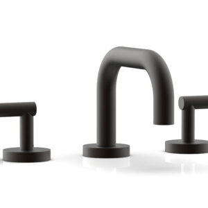 Phylrich TRANSITION – Widespread Faucet – Low Spout, Lever Handles 120-04 – Oil Rubbed Bronze