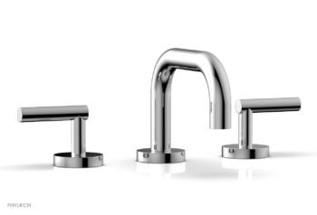 Phylrich TRANSITION - Widespread Faucet - Low Spout, Lever Handles 120-04 - Polished Chrome