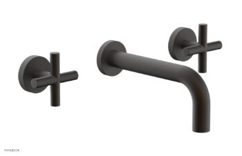 Phylrich TRANSITION - Wall Lavatory Set 7 1/2" Spout - Cross Handles 120-11 - Oil Rubbed Bronze