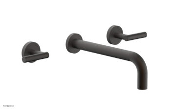 Phylrich TRANSITION - Wall Lavatory Set 10" Spout - Lever Handles 120-12-10 - Oil Rubbed Bronze