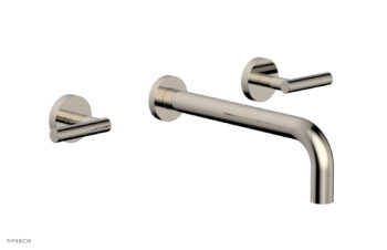 Phylrich TRANSITION - Wall Lavatory Set 10" Spout - Lever Handles 120-12-10 - Polished Nickel