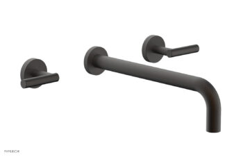 Phylrich TRANSITION - Wall Lavatory Set 12" Spout - Lever Handles 120-12-12 - Oil Rubbed Bronze
