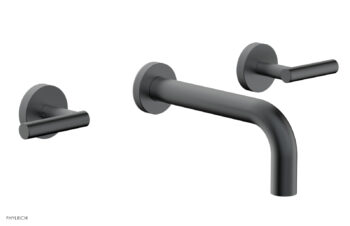 Phylrich TRANSITION - Wall Lavatory Set 7 1/2" Spout - Lever Handles 120-12 - Gun Metal