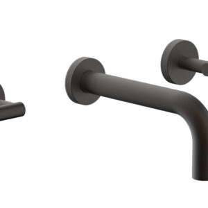 Phylrich TRANSITION – Wall Lavatory Set 7 1/2″ Spout – Lever Handles 120-12 – Oil Rubbed Bronze