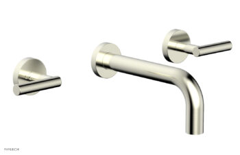 Phylrich TRANSITION - Wall Lavatory Set 7 1/2" Spout - Lever Handles 120-12 - Satin Nickel