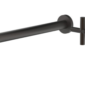 Phylrich Transition 12″ Single Handle Wall Lavatory Set – Cross Handle 120-15-12 – Oil Rubbed Bronze