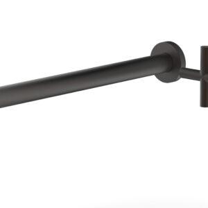 Phylrich Transition 14″ Single Handle Wall Lavatory Set – Cross Handle 120-15-14 – Oil Rubbed Bronze