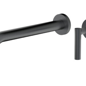 Phylrich Transition 10″ Single Handle Wall Lavatory Set – Lever Handle 120-16-10 – Gun Metal
