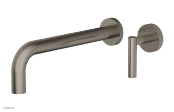 Phylrich Transition 10" Single Handle Wall Lavatory Set - Lever Handle 120-16-10 - Pewter