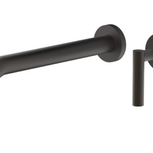 Phylrich Transition 10″ Single Handle Wall Lavatory Set – Lever Handle 120-16-10 – Oil Rubbed Bronze