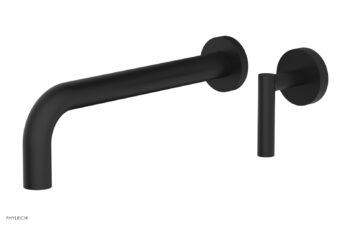 Phylrich Transition 10" Single Handle Wall Lavatory Set - Lever Handle 120-16-10 - Matte Black