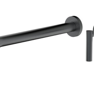 Phylrich Transition 12″ Single Handle Wall Lavatory Set – Lever Handle 120-16-12 – Gun Metal