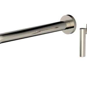 Phylrich Transition 12″ Single Handle Wall Lavatory Set – Lever Handle 120-16-12 – Polished Nickel
