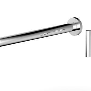 Phylrich Transition 14″ Single Handle Wall Lavatory Set – Lever Handle 120-16-14 – Polished Chrome