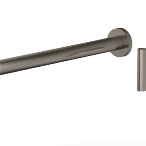 Phylrich Transition 14″ Single Handle Wall Lavatory Set – Lever Handle 120-16-14 – Pewter