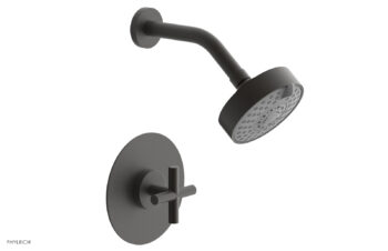 Phylrich TRANSITION - Pressure Balance Shower Set - Cross Handle 120-21 - Oil Rubbed Bronze