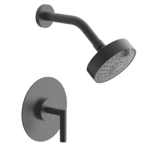 Phylrich TRANSITION – Pressure Balance Shower Set – Lever Handle 120-22 – Gun Metal