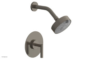 Phylrich TRANSITION - Pressure Balance Shower Set - Lever Handle 120-22 - Pewter