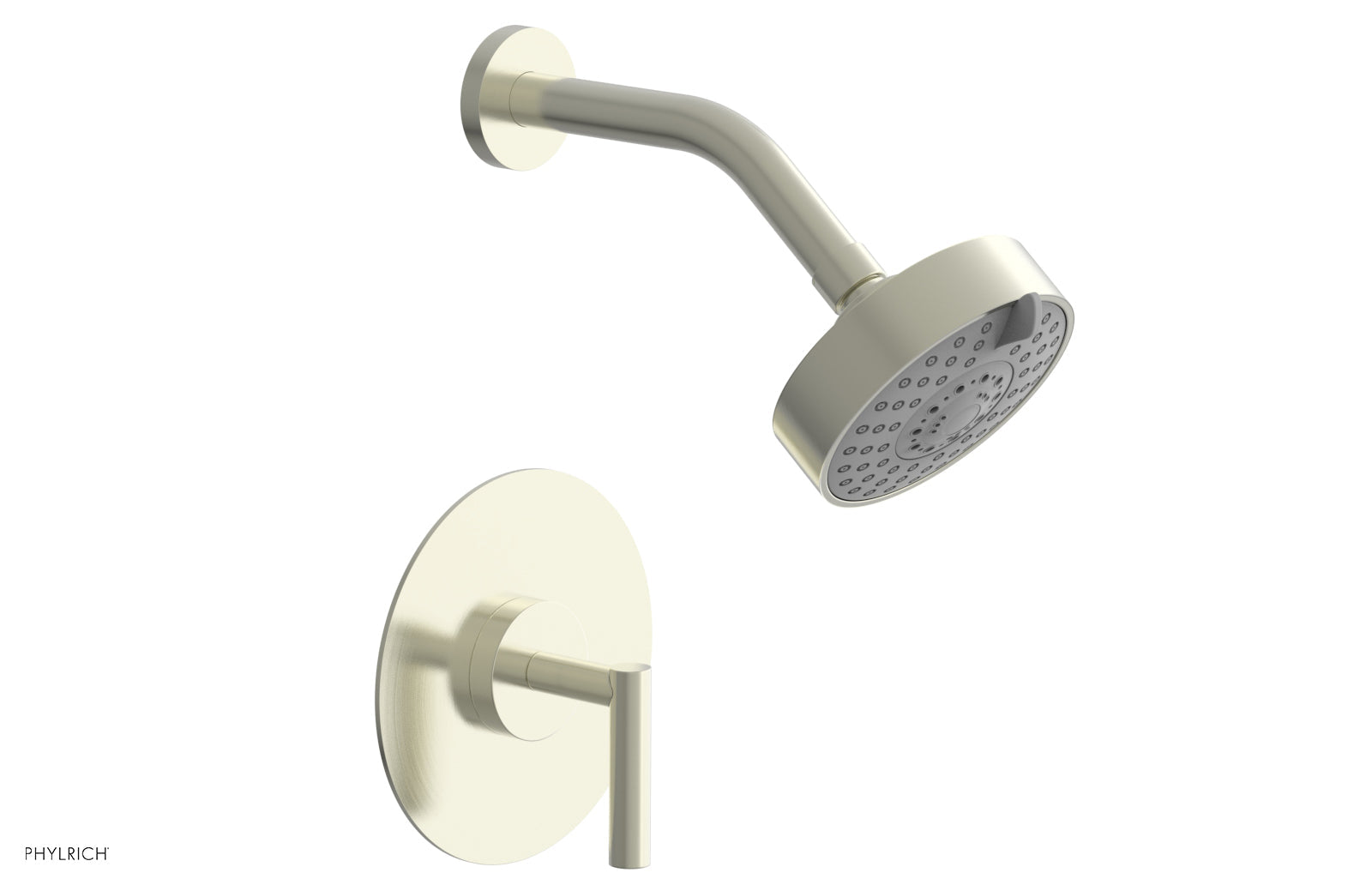 Phylrich TRANSITION - Pressure Balance Shower Set - Lever Handle 120-22 - Satin Nickel