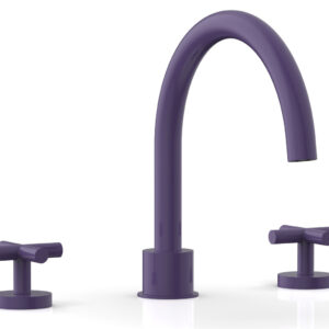 Phylrich TRANSITION – Deck Tub Set – Cross Handles 120-40 – Purple