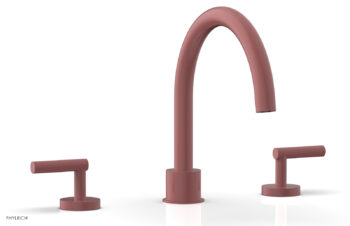 Phylrich TRANSITION - Deck Tub Set - Lever Handles 120-41 - Pink