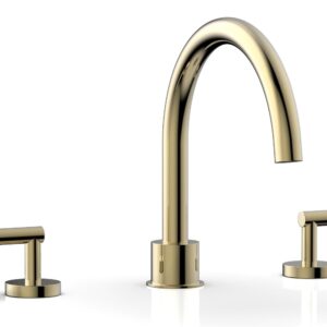 Phylrich TRANSITION – Deck Tub Set – Lever Handles 120-41 – Polished Brass Uncoated