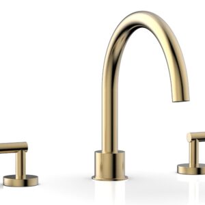 Phylrich TRANSITION – Deck Tub Set – Lever Handles 120-41 – Satin Brass