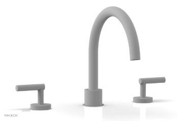 Phylrich TRANSITION - Deck Tub Set - Lever Handles 120-41 - Satin White