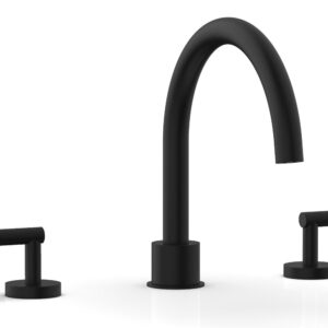 Phylrich TRANSITION – Deck Tub Set – Lever Handles 120-41 – Matte Black