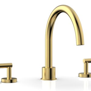 Phylrich TRANSITION – Deck Tub Set – Lever Handles 120-41 – Satin Gold