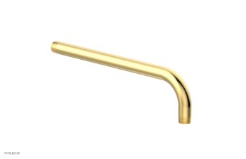 Phylrich 90 Angle 12" Shower Arm 12154 - Polished Gold