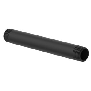 Phylrich 6″ Straight Shower Arm 12155 – Matte Black