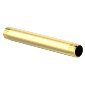 Phylrich 6″ Straight Shower Arm 12155 – Polished Gold