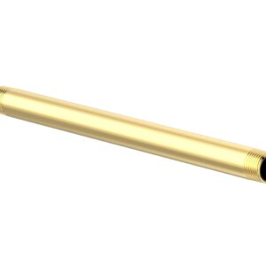 Phylrich 10″ Straight Shower Arm 12156 – Polished Gold