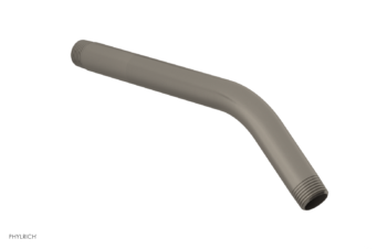 Phylrich 10" Angled Shower Arm 12365 - Pewter