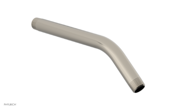 Phylrich 10" Angled Shower Arm 12365 - Polished Nickel