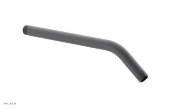 Phylrich 12" Angled Shower Arm 12366 - Gun Metal