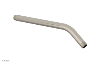 Phylrich 12" Angled Shower Arm 12366 - Polished Nickel