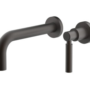 Phylrich Basic Single Handle Wall Lavatory Set – Lever Handle D130-15 – Oil Rubbed Bronze